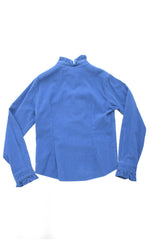 Please Girl's Shirt with ruffles