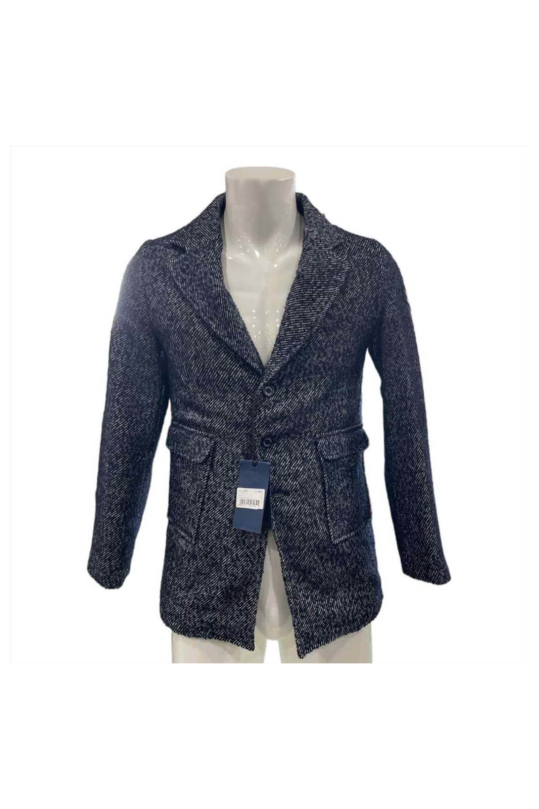 Completo Bambino Salt & Pepper: 95% Cotone, 5% Elastan, Manica Lunga, Scollo Rotondo, Lavabile In Lavatrice