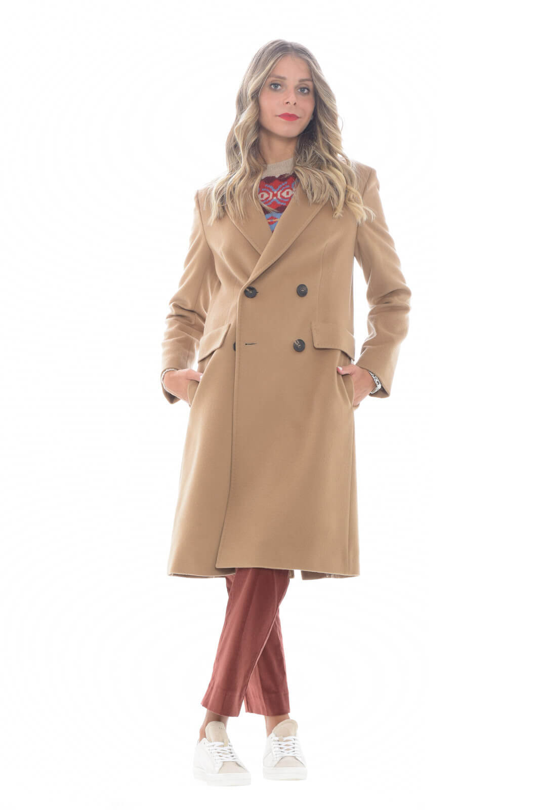MaxMara Studio cappotto donna in lana MANUEL