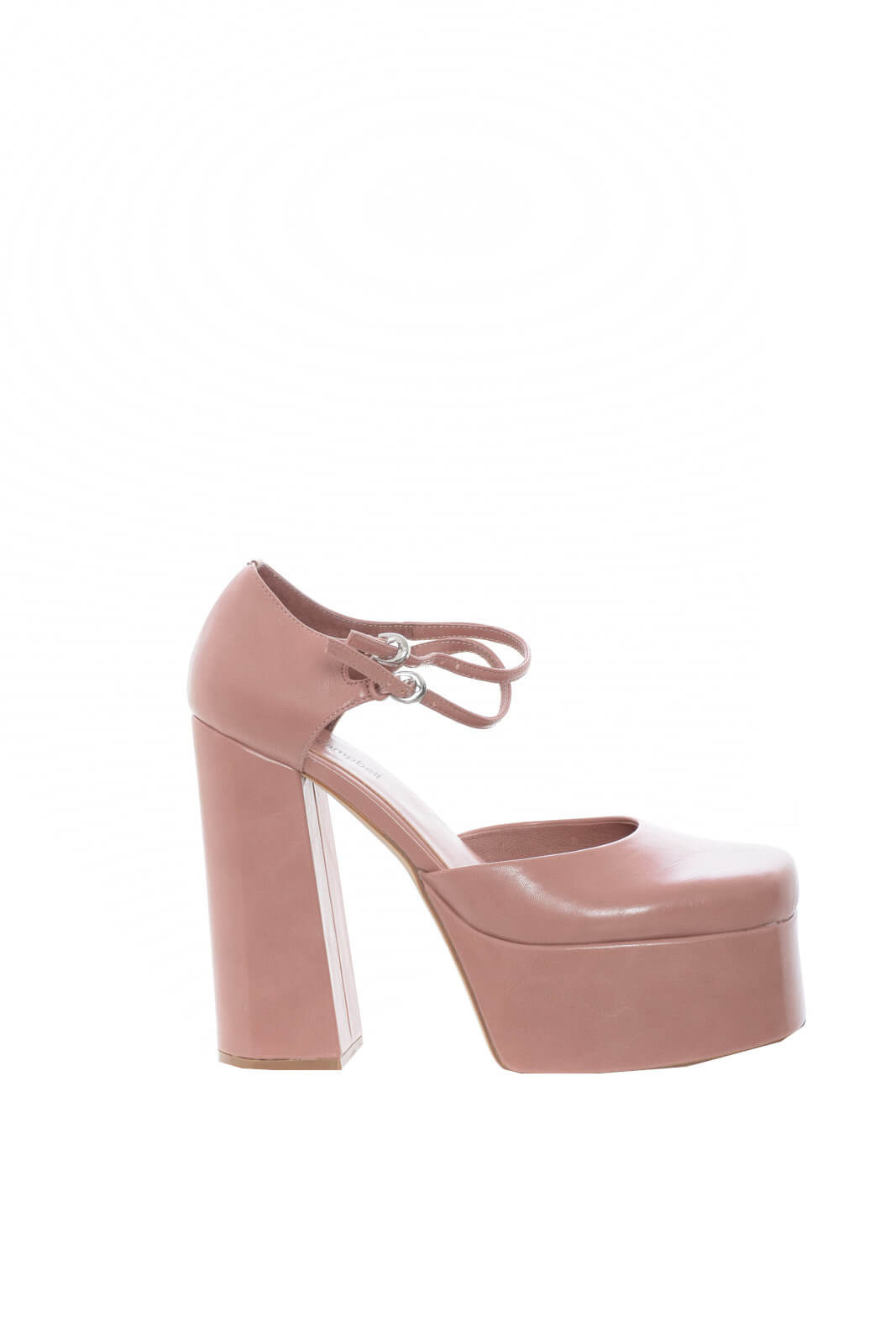 Jeffrey Campbell Chunky Platform Women LEILA BLUSH PATENT