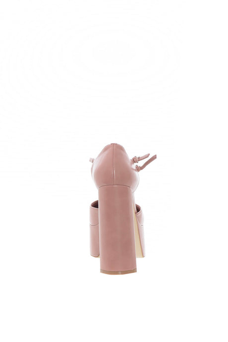 Jeffrey Campbell Chunky Platform Donna LEILA BLUSH PATENT