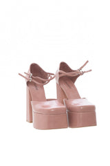 Jeffrey Campbell Chunky Platform Women LEILA BLUSH PATENT