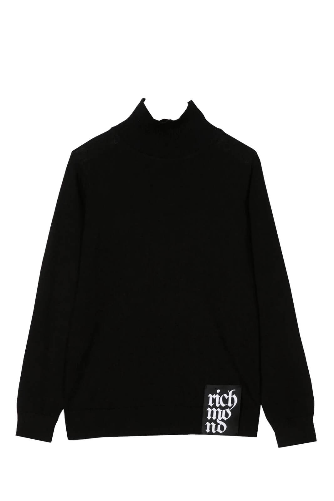 John Richmond Child turtleneck with logo patch