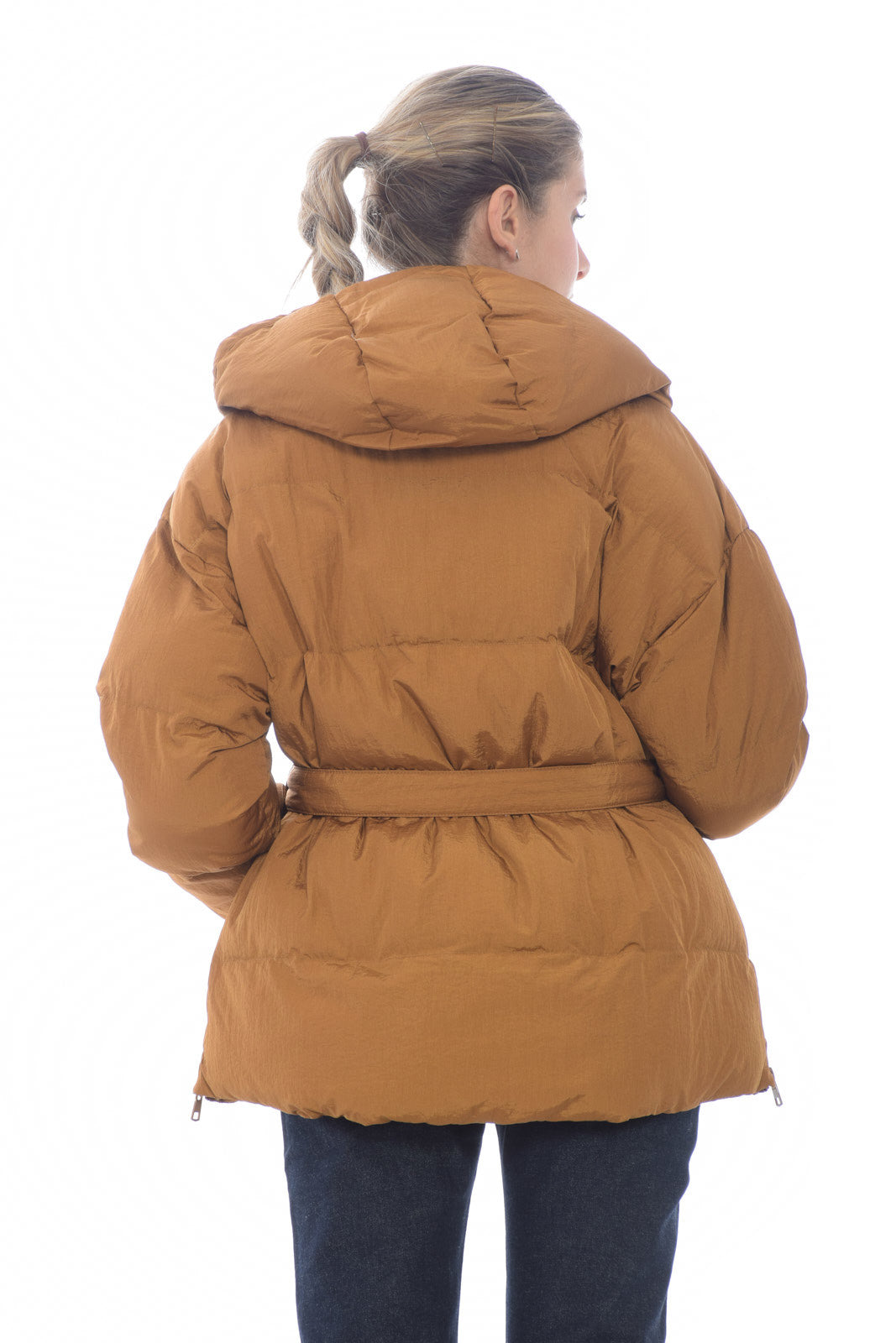 Oof Wear giacca donna in nylon con cintura