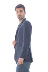 Boglioli Men's jacket in houndstooth pattern