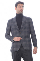 Italian Laboratories Men's checked jacket