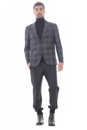 Italian Laboratories Men's checked jacket