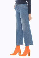 Vaqueros de mujer Liu Jo BOTTOM UP PARFAID CROPPED