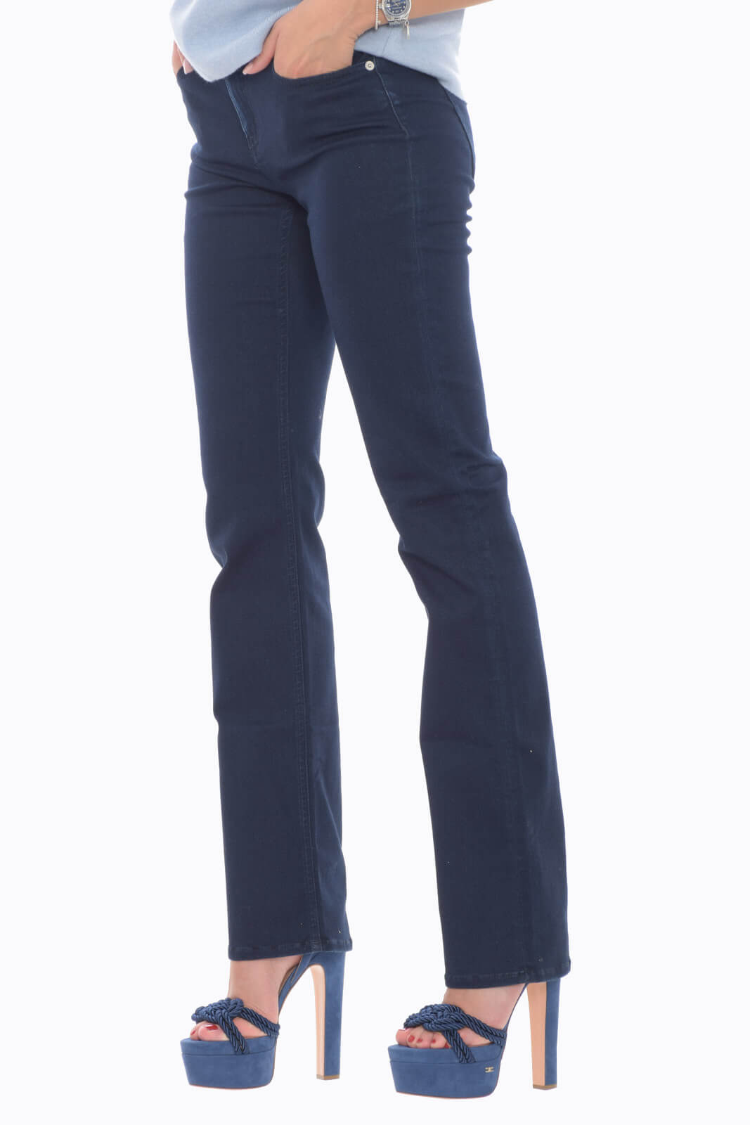Love Moschino Jeans Donna con salpa glitterata