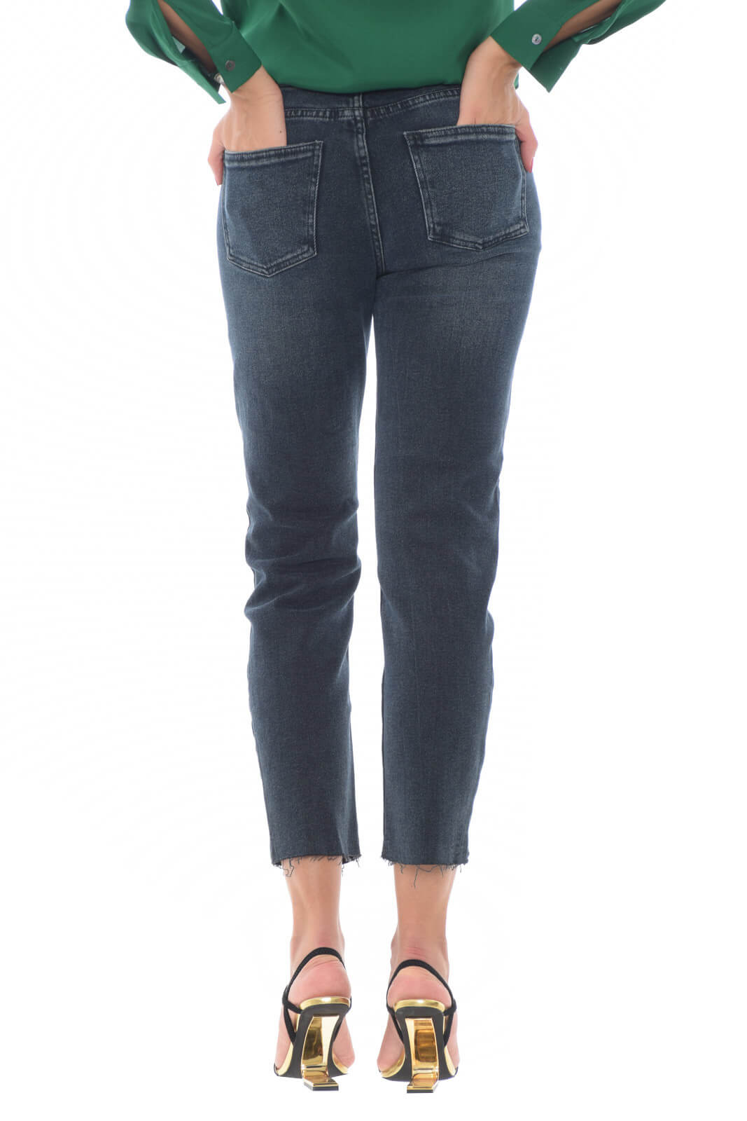 Only Jeans Donna con strappi L 32