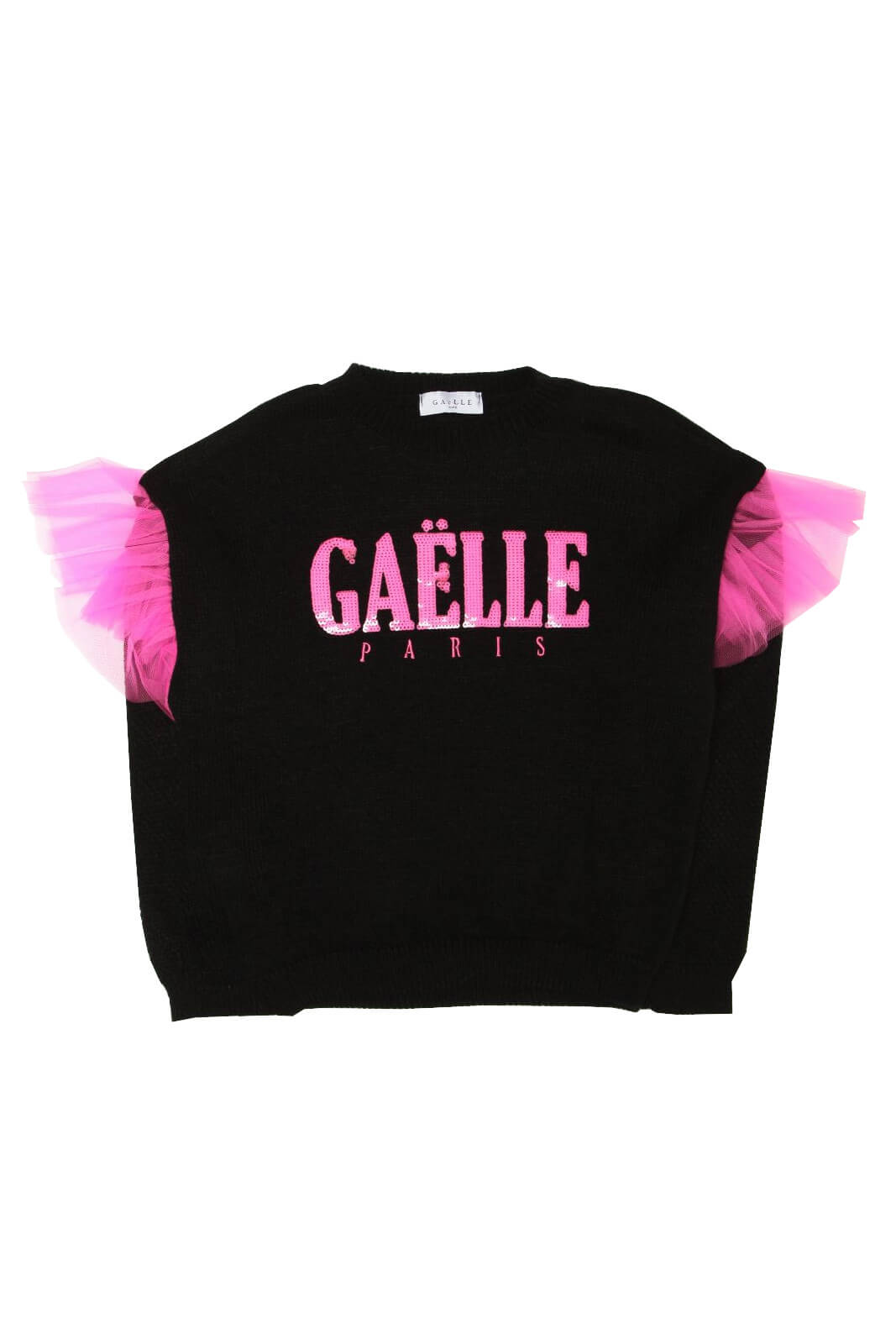 Gaelle Girl's sweater with sequins