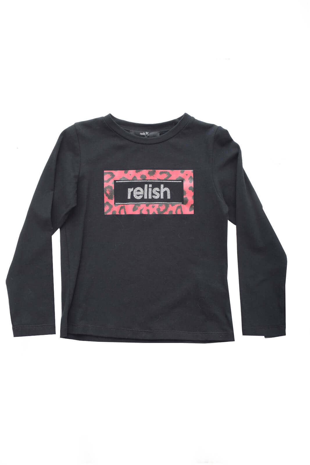 Relish Girl's DRAGON sweater with spotted print