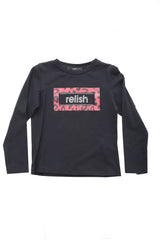 Jersey de niña Relish DRAGON con estampado de lunares