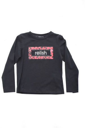 Jersey de niña Relish DRAGON con estampado de lunares