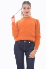 Brand Unique Women's sweater with raglan sleeves