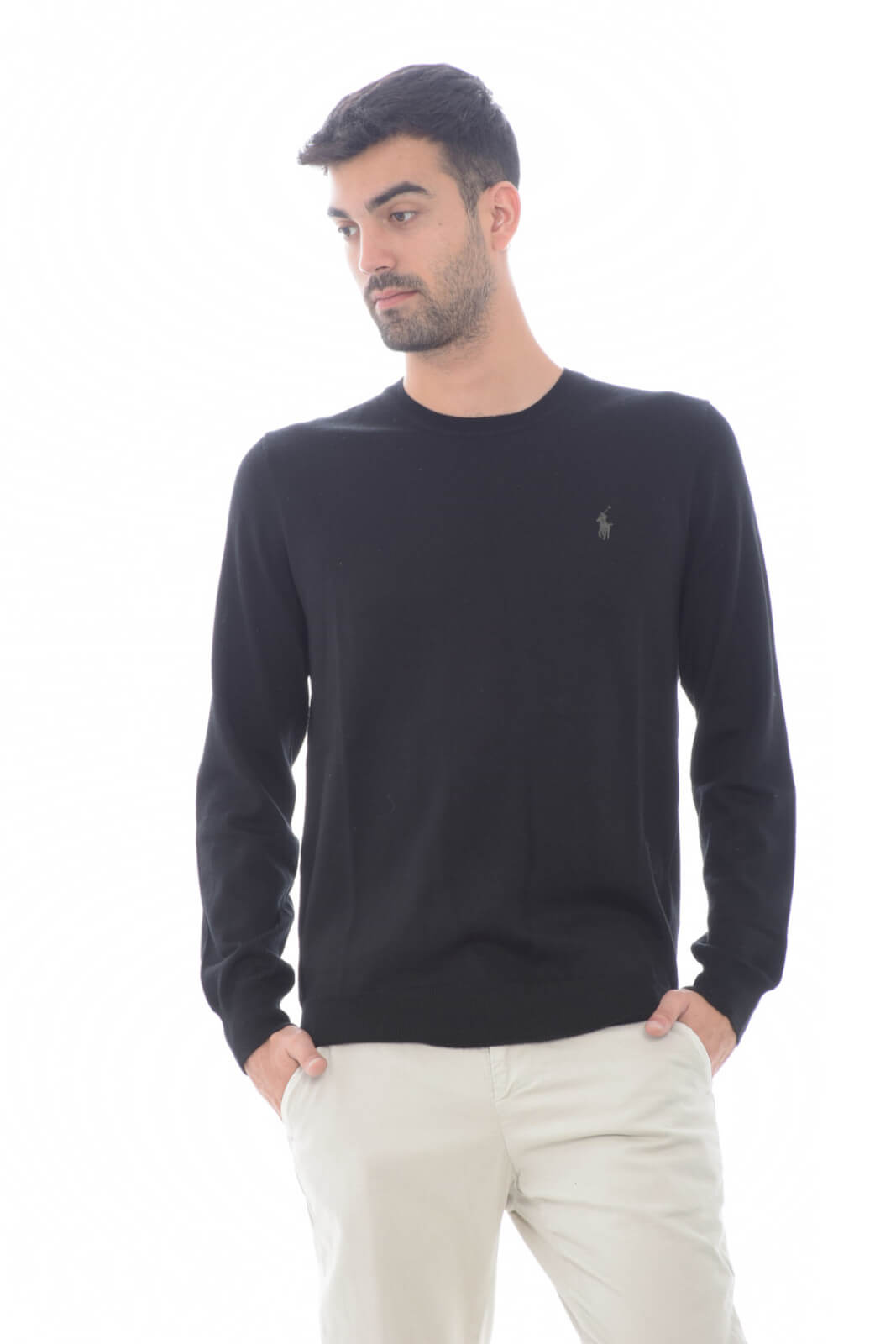 Polo Ralph Lauren maglia uomo in lana merino