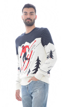 Polo Ralph Lauren men's sweater with patterned workmanship