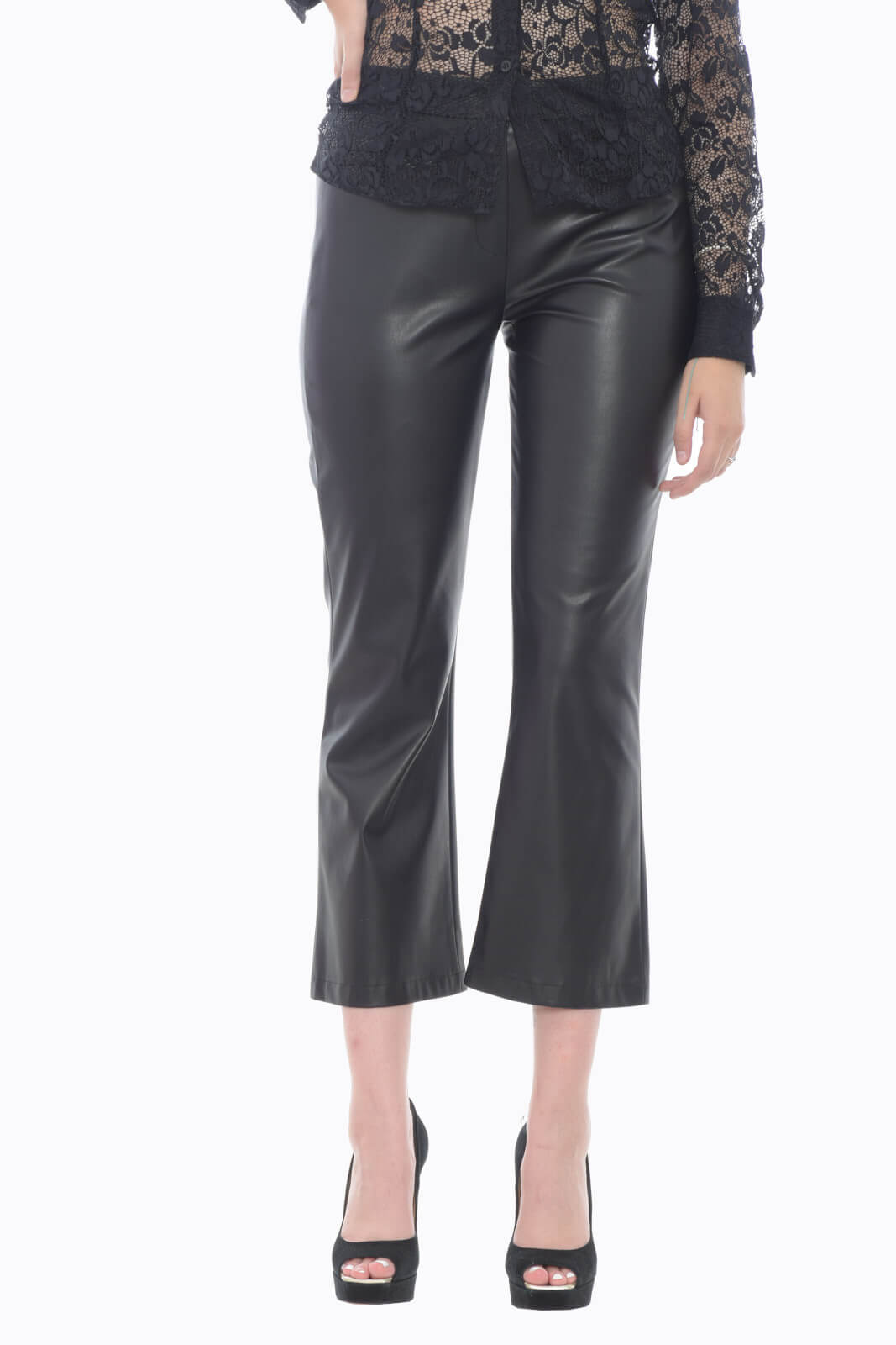 Liu Jo women's eco-leather trousers