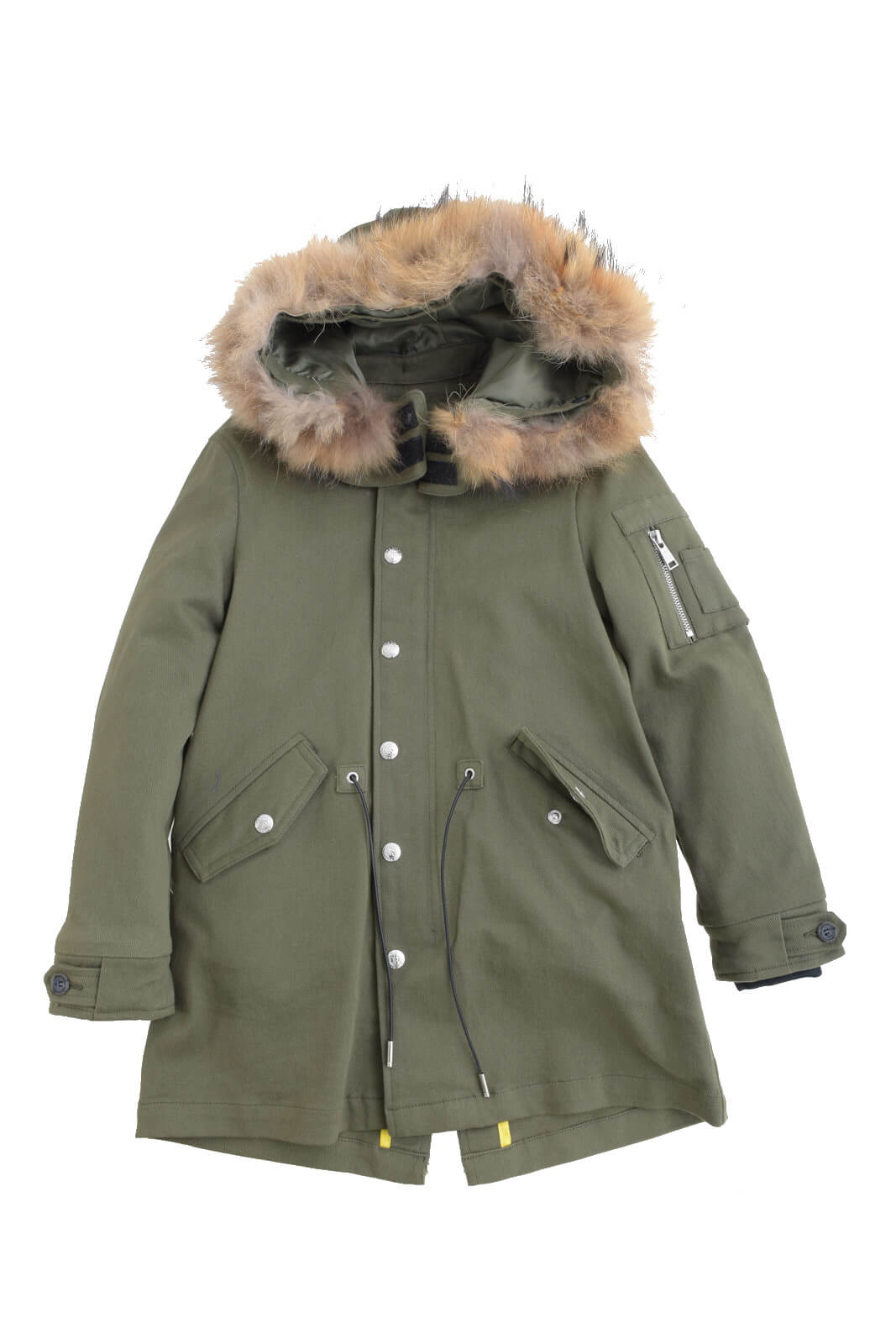 Garcia Parka Per Bambini E Ragazzi | Giacca Invernale Del Marchio Denim Italiano | Vestibilità Comoda, Ordinare Una Taglia In Più