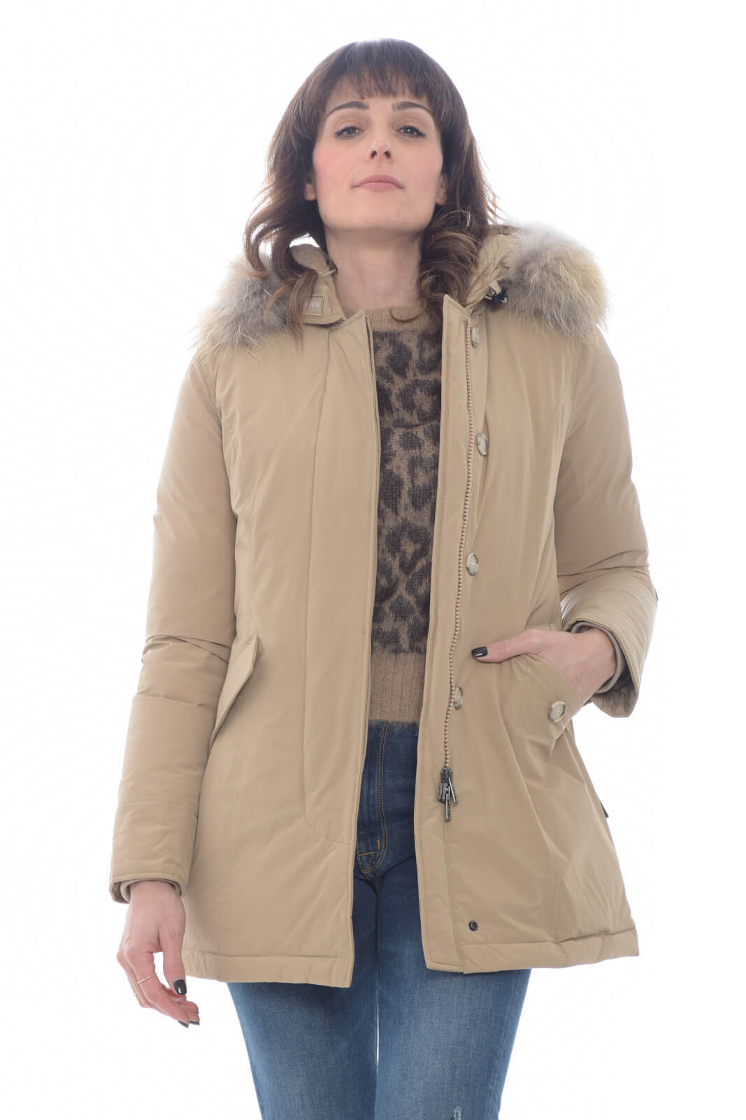 Woolrich women's parka LUXURY ARCTIC RACCOON PARKA