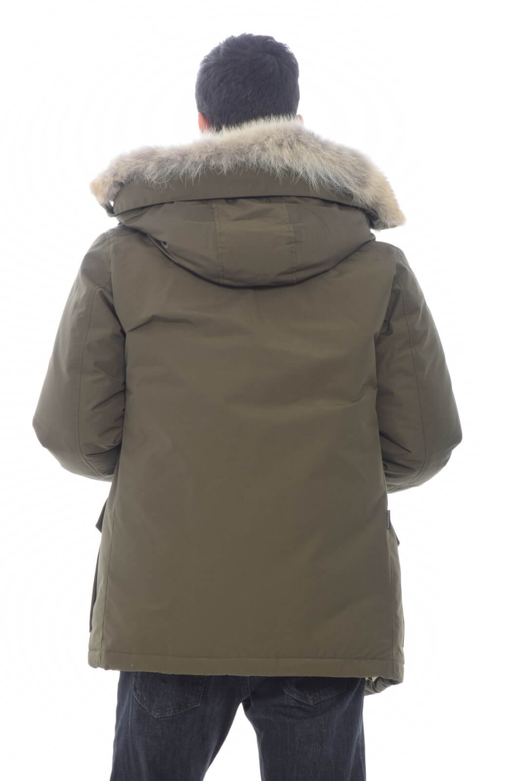 Parka de hombre Woolrich ANORAK DE PELO DESMONTABLE ARCTIC