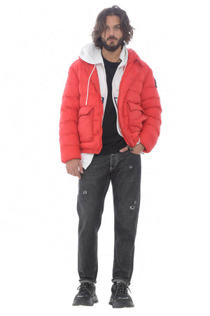 Star Point Men's down jacket with hood