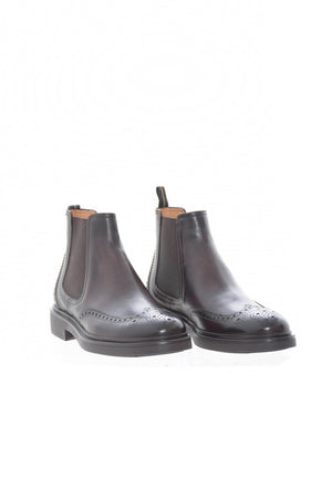 Fabi men's ankle boots with visible stitching