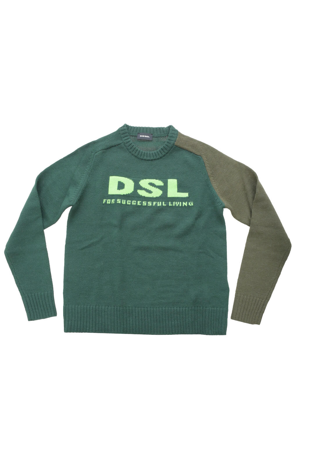 Diesel Jersey infantil con logo de punto