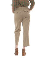 Weekend MaxMara women's trousers with elastic waist EGIZIO
