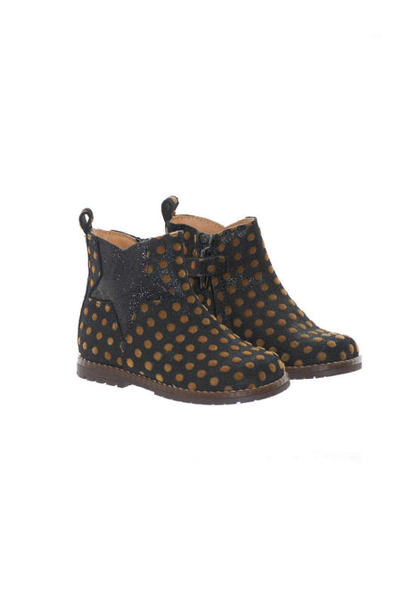 Romagnoli Girl's ankle boot with glitter star