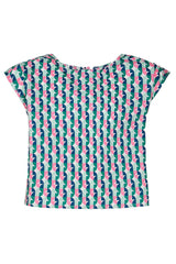 Blusa de niña Pepe Jeans con estampado geométrico AGNESA