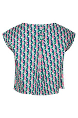 Blusa de niña Pepe Jeans con estampado geométrico AGNESA