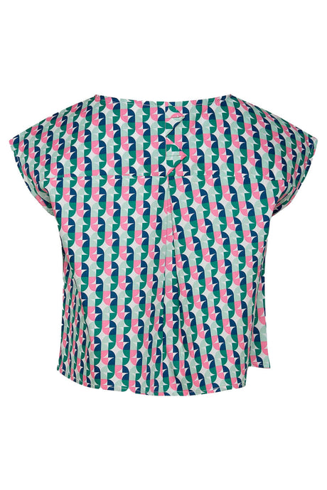Blusa de niña Pepe Jeans con estampado geométrico AGNESA