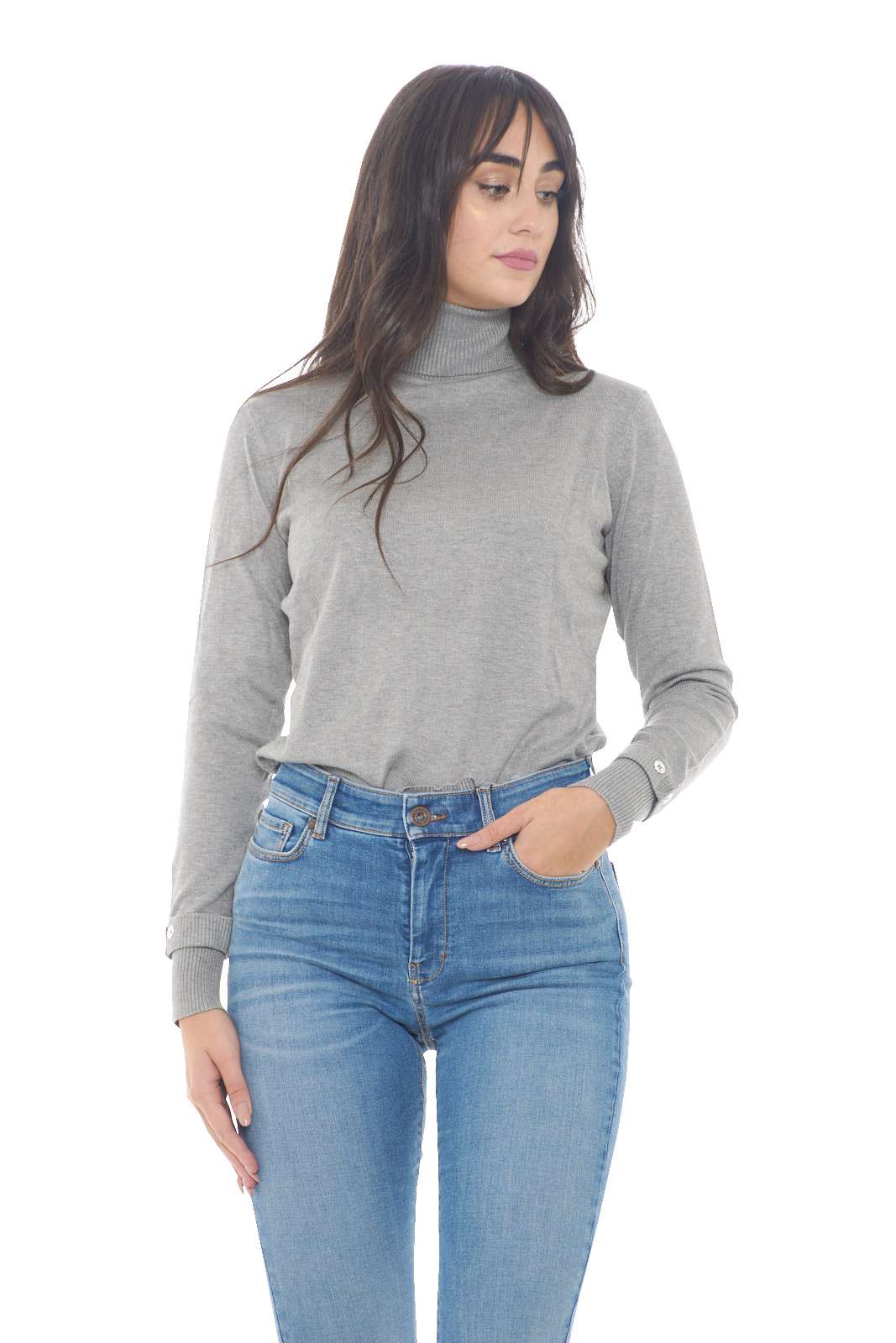 Gaudi Jeans Maglia Donna con dolcevita