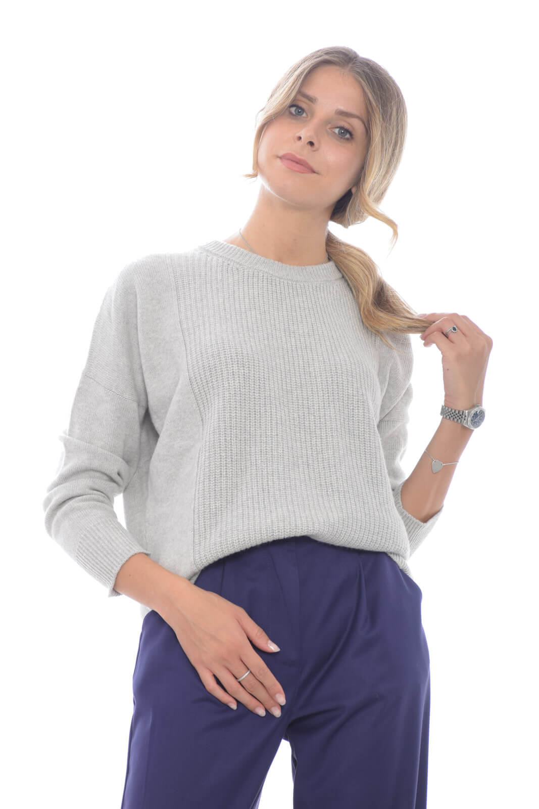 Cappellini maglia donna in misto cashmere