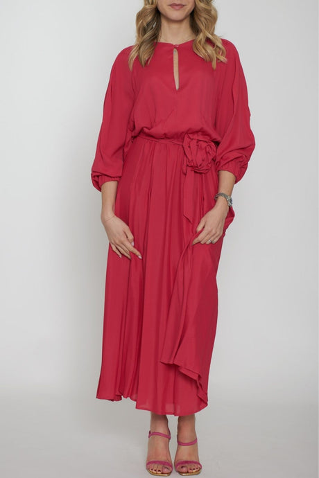 Dixie Women's Dress in Viscose Crepe