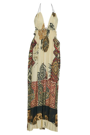 Dixie Abito Donna ethnic print