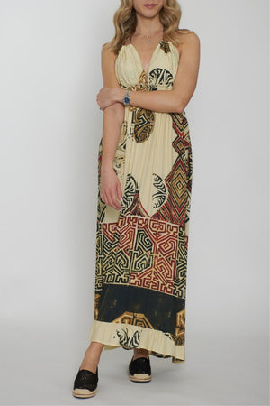 Dixie Abito Donna ethnic print