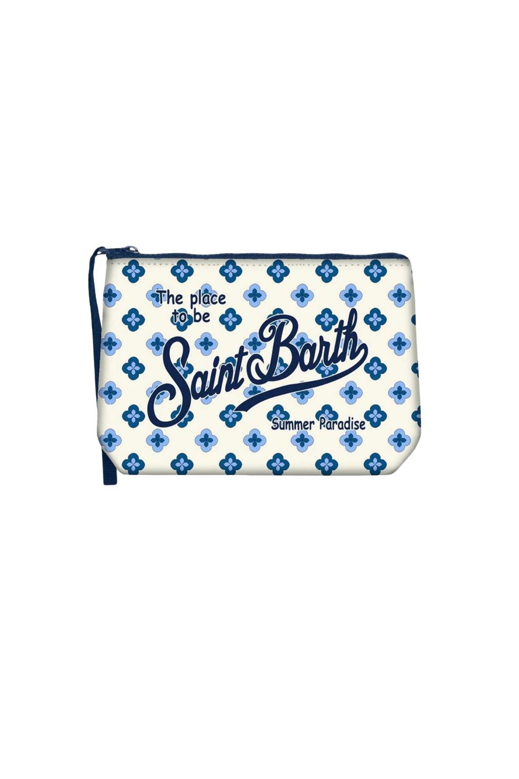 MC2 Saint Barth men's ALINE floral pattern clutch bag