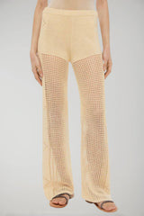 Pantalones de malla de crochet para mujer MC2 Saint Barth
