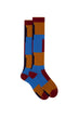 Gallo men's socks with overlapping square pattern