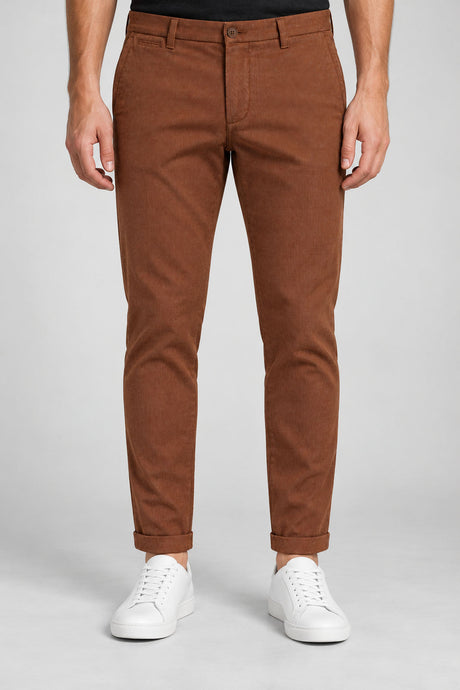 AT.P.CO Pantaloni Uomo Chino in Microlavorazione
