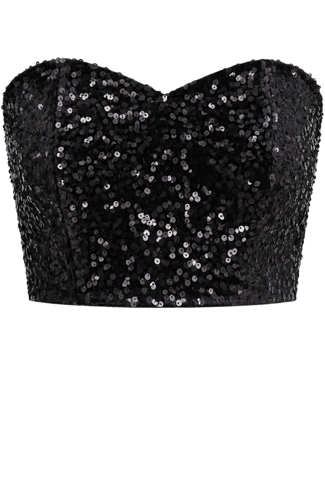 Actualee Top Donna con Paillettes