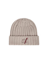 After Label Berretto Unisex in misto  lana / Beige