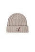After Label unisex wool-blend beanie / Beige