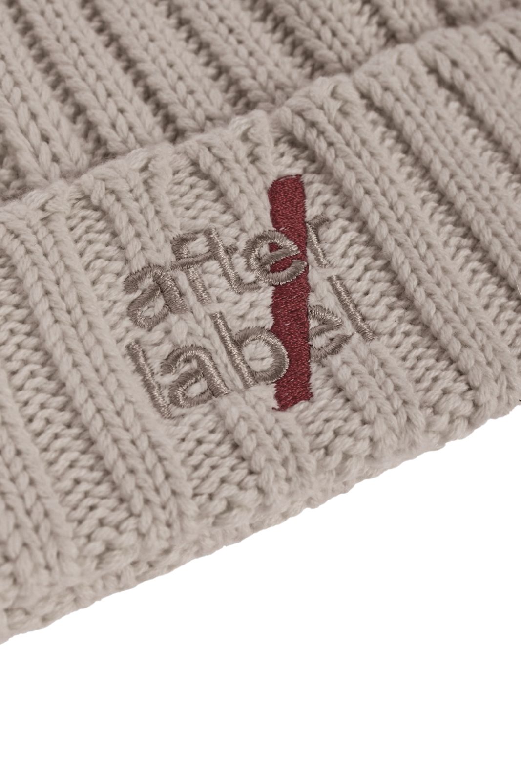 After Label Berretto Unisex in misto  lana / Beige