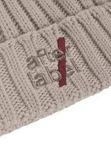 After Label Berretto Unisex in misto  lana / Beige