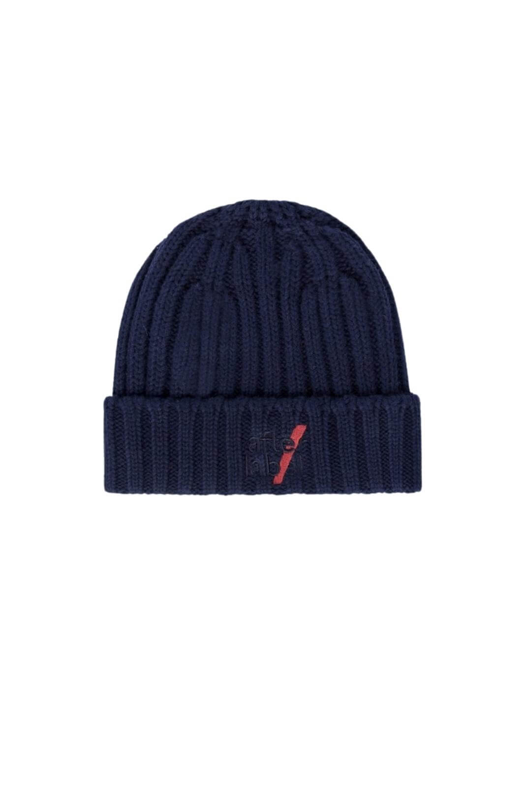 After Label Berretto Unisex in misto lana / Navy