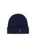 After Label unisex wool-blend beanie / Navy