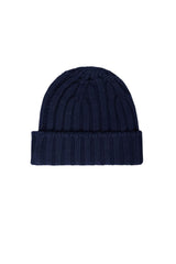 After Label Berretto Unisex in misto lana / Navy